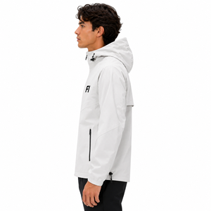 Veste de pluie personnalisée unisexe, 100% polyester, imperméable, pour hommes, avec logo client - Product Image 4