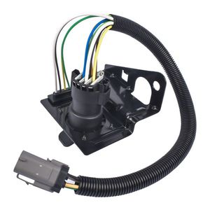 Arnés de cableado de remolque con enchufe de 4 o 7 pines para Ford F-250, F-350, F-450, F-550 Super Duty 1999-2001, electrónica y sistema eléctrico para camiones - Product Image 3