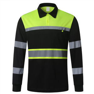 เสื้อโปโลแขนยาวสะท้อนแสงแบบ Hi Vis ระบายอากาศได้ดี ยืดหยุ่น เหมาะสำหรับงานกลางแจ้ง - Product Image 1