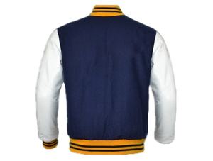 Wool Body Leather Sleeves New Design 2025 Custom Made Whole Sale Light Weight Letterman Varsity Jackets Jacket For Men - Product Image 2