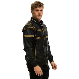 Nouvelles vestes design personnalisé vente en gros veste coupe-vent imperméable vestes coupe-vent tissées à glissière pour hommes - Product Image 4