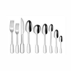 Elegante juego de cubiertos de acero inoxidable Elegante vajilla para ocasiones especiales - Product Image 2