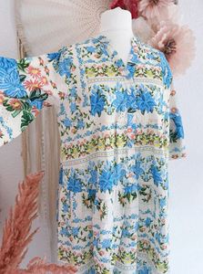 Boho Embroidery Solid <b>Kimono</b> <b>Cardigan</b> Long Sleeve Regular Fit Full Sleeve Black with Colorful Paisley Pattern Summer Wear - Product Image 4