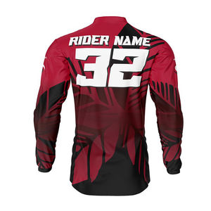 Ropa Deportiva para Adultos de Primera Calidad, Jersey de Carreras Sublimado, 100% Poliéster, Diseño Impreso Transpirable de Alta Calidad, Carreras de Autos - Product Image 2