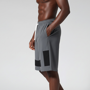 Shorts en Softshell Personnalisés de Qualité OEM, Écologiques, Couleur Unie, Longueur Genou, Coupe Ample, Sportifs, Confortables, Boutons Frontaux, Séchage Rapide - Product Image 5