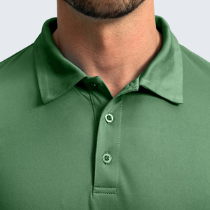 เสื้อโปโลแขนยาวลายทางสีดำ โพลีเอสเตอร์ 95% อีลาสเทน 5% สำหรับผู้ชาย - Product Image 5