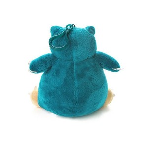 Porte-clés en peluche authentique Snorlax de Pokémon avec crochet, 5,1 pouces, design mignon - Product Image 2