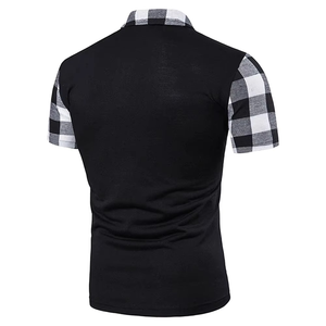 Chemise décontractée pour homme à manches courtes de haute qualité, broderie personnalisée avec logo sur mesure, tissu respirant, vente en gros - Product Image 5