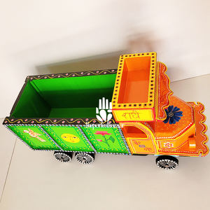 รถบรรทุกไม้เพ้นท์มือ The Perfect Bazaar - ของตกแต่งบ้าน - Product Image 2