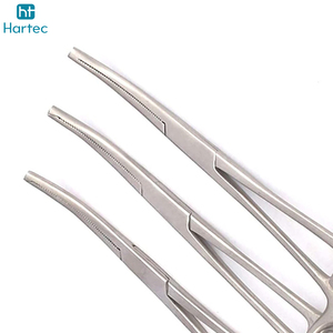 Pakistan Manufacturer OEM Price Surgical Instruments Stainless Steel Mosquito Forceps 12.5cm Curved Straight Hemostatic Clamps - Product Image 4