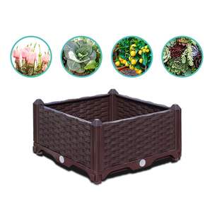 160cm Deep Durable Garden <b>Bed</b> with Legs <b>Outdoor</b> Container for Vegetables Herbs & Flowers Durable Planter Box H - Product Image 5