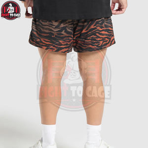 Buen Proveedor, Pantalones Cortos Deportivos de Malla de Alto Rendimiento para Hombre, para Gimnasio, Correr, Fitness, Verano, con Bolsillos - Product Image 3