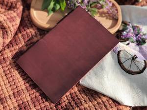 Estuche de Cuero Genuino de Primera Calidad, Hecho a Mano, Delgado, para Menús de Restaurante, Venta al Por Mayor LMC-0206 - Product Image 4