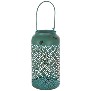 เชิงเทียนแก้วสีเงินโคมไฟเทียนโลหะตกแต่งสำหรับบ้าน - Product Image 1