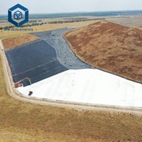 Membrane HDPE de haute qualité pour l'étanchéité des décharges – Matériau géomembrane économique pour projets d'isolation des sites d'enfouissement
