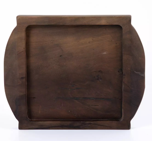 Bandeja de Madera Rectangular Vintage para Servir Comida con Mango, Bandeja Multiusos de Bambú, Bandejas para Servir Comida - Product Image 4