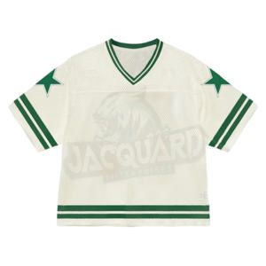 Camiseta de malla con cuello en V para hombre, ligera, deportiva, de verano, a la moda y muy demandada por los clientes. - Product Image 2