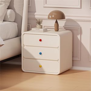 Mesa de Noche Moderna Rústica de Madera, Mesa Auxiliar para Dormitorio, Muebles para el Hogar, Venta al por Mayor, Diseño Personalizado OEM - Product Image 1
