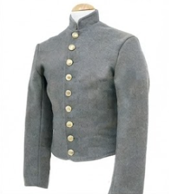 Vintage Men <b>Quilted</b> Jacket Wool Blend Civil Reproduction Coat <b>Single</b> Breasted Stand Collar Custom Logo OEM - Product Image 3