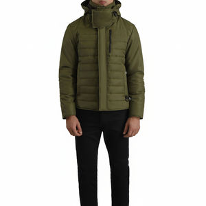 Veste d'hiver brillante de haute qualité pour hommes, veste matelassée personnalisée, veste matelassée promotionnelle tendance - Product Image 1