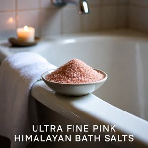 Sal de Baño Mineral del Himalaya Rosa Natural, Ecológica, Tallada, Moderna, Relajante, Terapia de Spa, Aromática, Desintoxicante para la Piel - Product Image 1