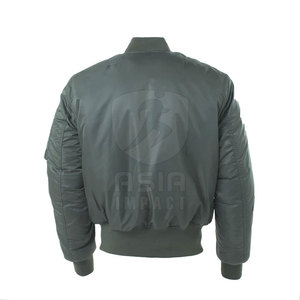 Modern Bomber <b>Jacket</b> For <b>Men</b> Breathable Fabric <b>Light</b> Warm Feel Comfortable Fit For Regular Wear Outdoor Activities - Product Image 3