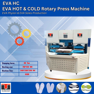 Machine avancée de moulage de semelle d'EVA de moulures de technocrate avec EVA Phylon pour la production de semelle d'EVA - Product Image 2