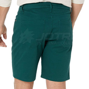 Pantalones Cortos de Mezclilla para Hombre, 100% Algodón, Sólidos, Transpirables, Casuales, de Verano, para Uso Diario, Moda Urbana, Alta Calidad - Product Image 3