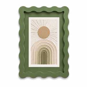 Modern Handmade Eco-Friendly <b>Wooden</b> <b>Photo</b> <b>Frame</b> with Minimalist Design for Tabletop Use in Home Office Bedroom Living Room - Product Image 4