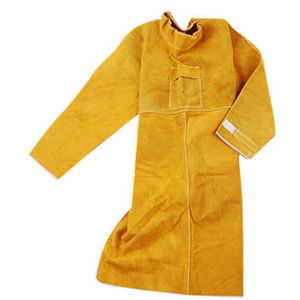 Chaquetas de Soldadura de Cuero Resistentes y Transpirables, Trajes de Trabajo Resistentes al Calor y las Llamas, de Cuero Vacuno - Product Image 1