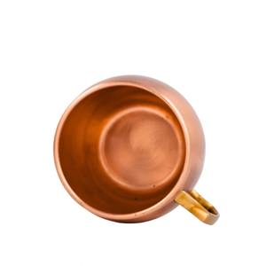 Classic Handmade Pure Copper Coffee Tea Mug Polished Finish Copper Drinking Mug by Madiha Art and Crafts - Product Image 6