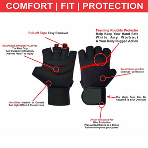Gants de musculation de qualité supérieure, prix de gros, personnalisation OEM, design professionnel, gants de musculation pour la salle de sport - Product Image 3
