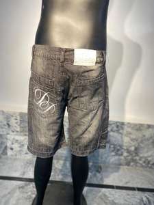 Pantalones Cortos de Talla Grande para Hombre al por Mayor, Shorts Cómodos de Spandex y Poliéster con Patrón Sólido y Bordado para Hombre - Product Image 3