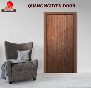 Portes en bois composite de style tendance 2026, étanches, de haute qualité, pour l'intérieur des appartements, des chambres et des villas - Product Image 5