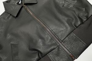 Nouvelle veste en cuir vintage pour homme, de haute qualité, décontractée, à fermeture éclair, style motard - Product Image 2