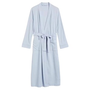 Albornoz de Tela Barato al por Mayor, Talla Personalizada, 100% Algodón de Rizo, Albornoz Unisex para Adultos - Product Image 2
