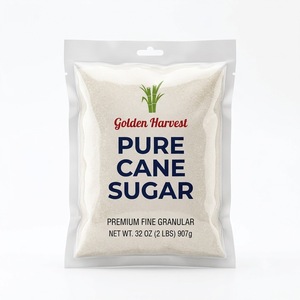 Custom Sugar Packaging Bags Food Grade Printed Plastic Pouches Manufacturer - Product Image 3