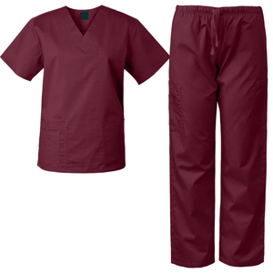 Tenues d'infirmiers pour hommes, confortables et élastiques, en Spandex de haute qualité, style jogger vintage, tricotées, pour l'été, pour infirmiers et médecins - Product Image 4