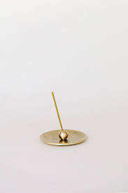 Porte-encens en laiton pour la maison, les temples festifs, l'aromathérapie, finition dorée, best-seller, tendance, pour la méditation - Product Image 6