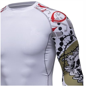 Rash Guard Personalizado para Hombre, Rash Guard de Manga Larga para BJJ, Rash Guard de Jiu Jitsu al Mejor Precio - Product Image 6