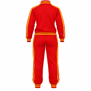PDK <b>Womens</b> Polyester Tracksuit Versatile Sports Clothing Featuring Zip Closure <b>Jacket</b> and Matching Joggers for Training Sessions - Product Image 4