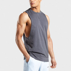 Chaleco Deportivo de Alta Calidad para Hombre, Camiseta sin Mangas para Gimnasio, Chaleco Ajustado con Logo Personalizado, Chaleco Acanalado para Hombre - Product Image 6