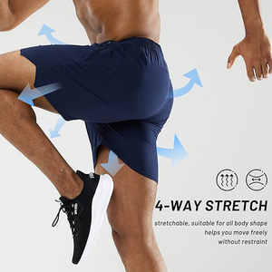 Pantalones Cortos Deportivos Convertibles para Hombre, con Cierre, Transformables, para Correr, Entrenar, Hacer Senderismo, Versátiles, 2 en 1, Utilitarios y Adaptables - Product Image 3