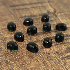 Piedra Preciosa de Ónix Negro Natural en Forma Ovalada de 6x8mm, Piedra Suelta para Fabricación de Joyas, Suministro al por Mayor - Product Image 3