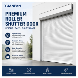 <span class=keywords><strong>Porte</strong></span> <span class=keywords><strong>de</strong></span> <span class=keywords><strong>garage</strong></span> automatique en alliage d'aluminium coupe-vent <span class=keywords><strong>de</strong></span> haute qualité pour une utilisation en extérieur - Product Image 6