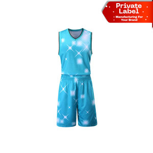 Uniforme de Baloncesto Personalizado con Transferencia de Calor, Jersey sin Mangas para Equipo, Uniforme de Baloncesto en Blanco para Proveedores Deportivos de Marca Privada - Product Image 1