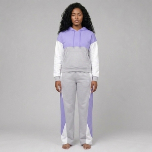 Survêtements personnalisés pour femmes, survêtements personnalisés avec impression en relief, logo personnalisé, avec expédition et livraison, survêtements pour femmes en gros - Product Image 1