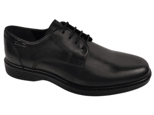Zapatos Oxford de Cuero Genuino para Hombre, con Cordones, Punta Puntiaguda, Color Sólido, Suela de Goma Acolchada, para Todas las Temporadas - Product Image 1