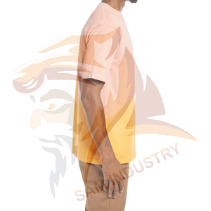 เสื้อยืดผู้ชายดีไซน์ใหม่ราคาส่ง สำหรับใส่ลำลอง ผ้าฝ้าย 100% ระบายอากาศได้ดี แขนสั้น - Product Image 3