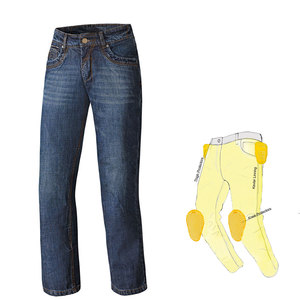 Pantalon de moto en jean aramide personnalisé avec protections CE pour la conduite - Product Image 1